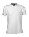 Heren T-shirt Tee Jays Mens Fashion Sof-Tee 8005 White